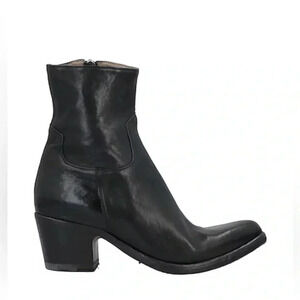 SARTORI GOLD Ankle Booties Black Sz 37 US 7